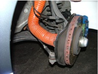 Crossfire TrackSport duct close-up